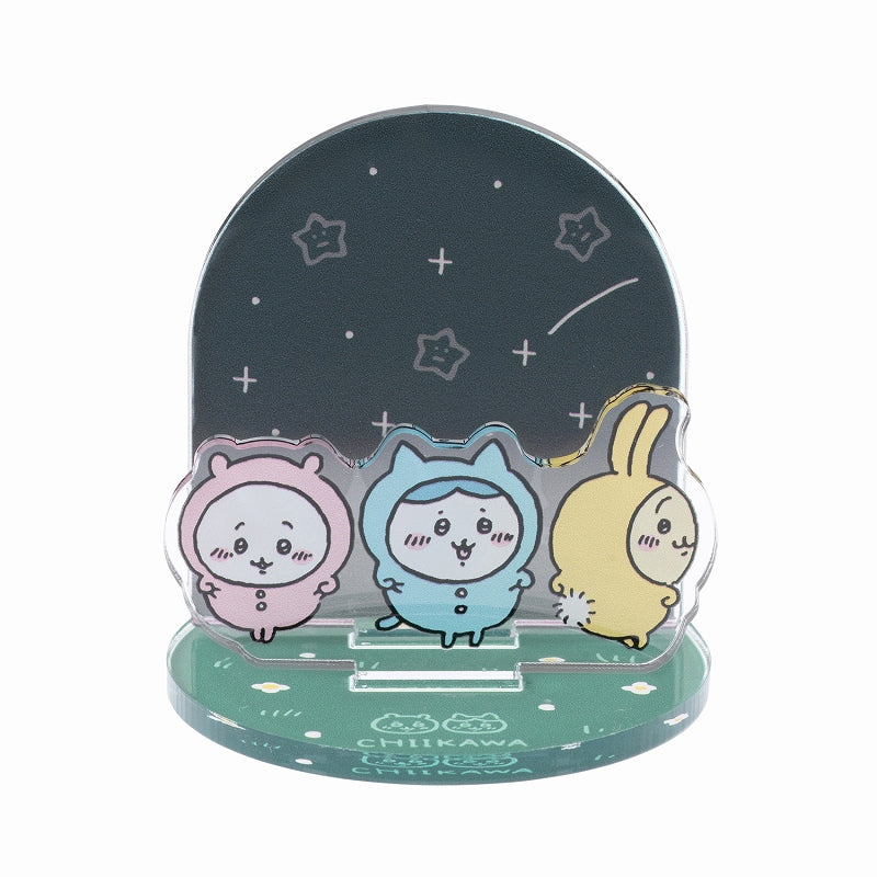 ちいかわ なかよしおでかけプチアクリルスタンド(よるのおさんぽ)