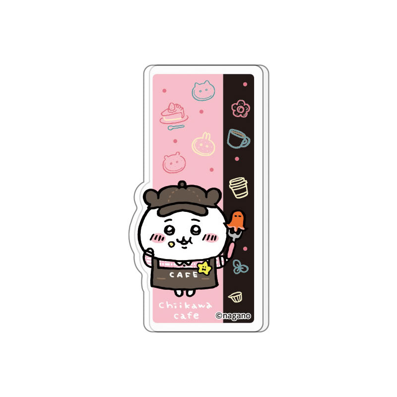 ちいかわカフェ アクリルメモボード①ちいかわ【1会計 2個まで】