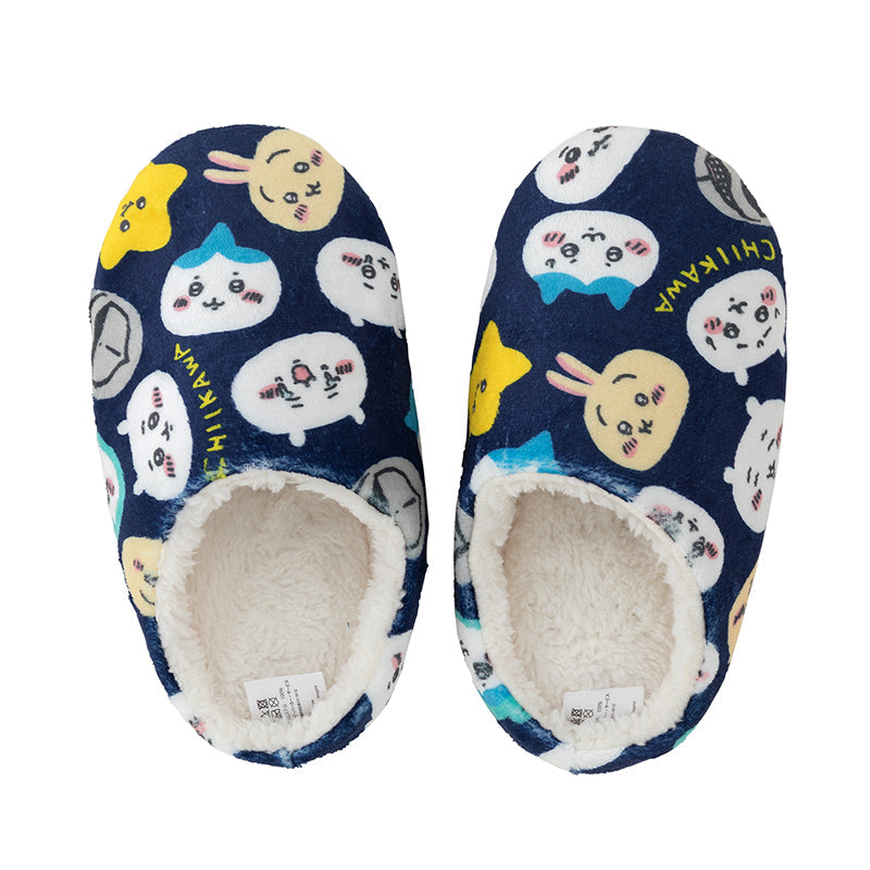 ちいかわ あったかルームシューズ(ネイビー)