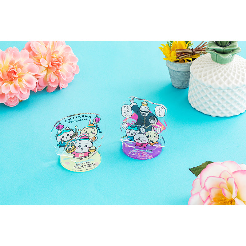 ちいかわ飯店 レイヤーアクリルスタンド(みんなでカンフー)