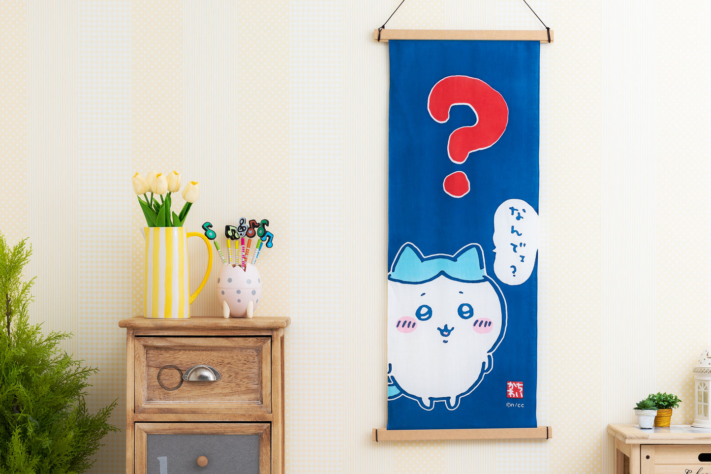 ちいかわ 東京みやげ 手ぬぐい(なんでェ?)