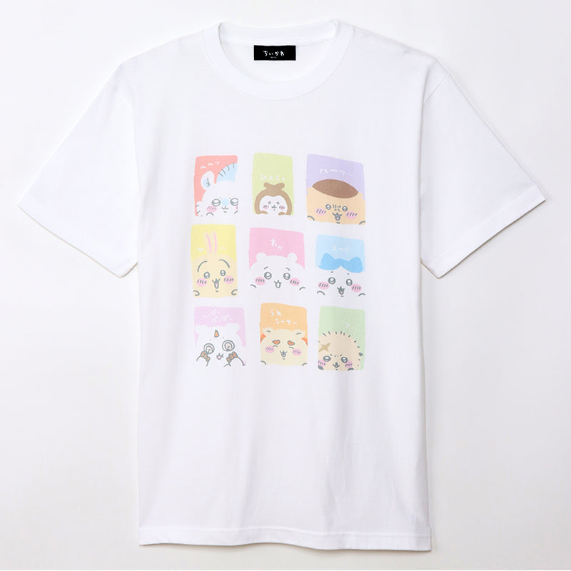 ちいかわ Tシャツ ひょっこりのぞく ホワイト