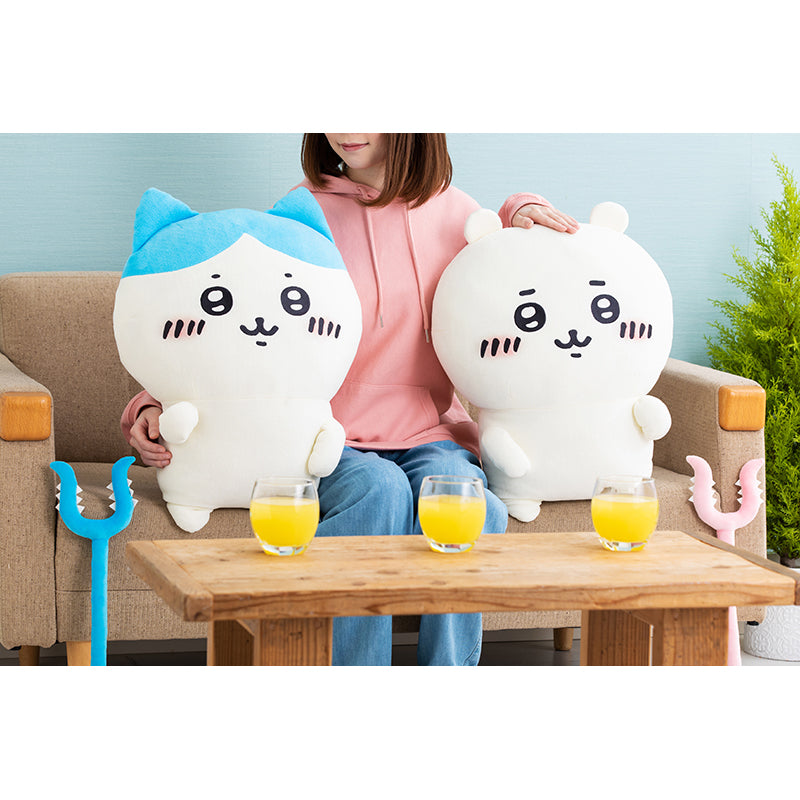 【同梱不可】ちいかわ 討伐棒をもった特大ぬいぐるみ(ちいかわ)【単品買いのみ】【クレジットカード決済のみ可】
