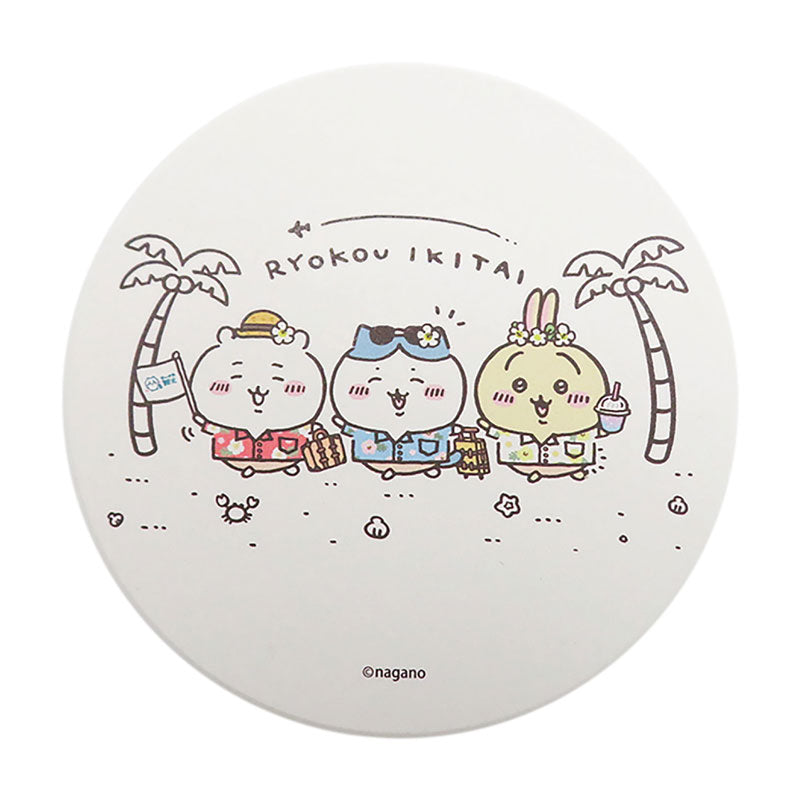 ちいかわ 吸水コースター(旅行いきたい)