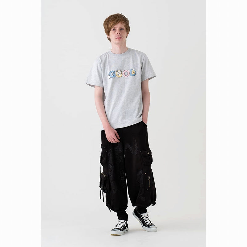 ちいかわ GOOD Tシャツ(アッシュ)