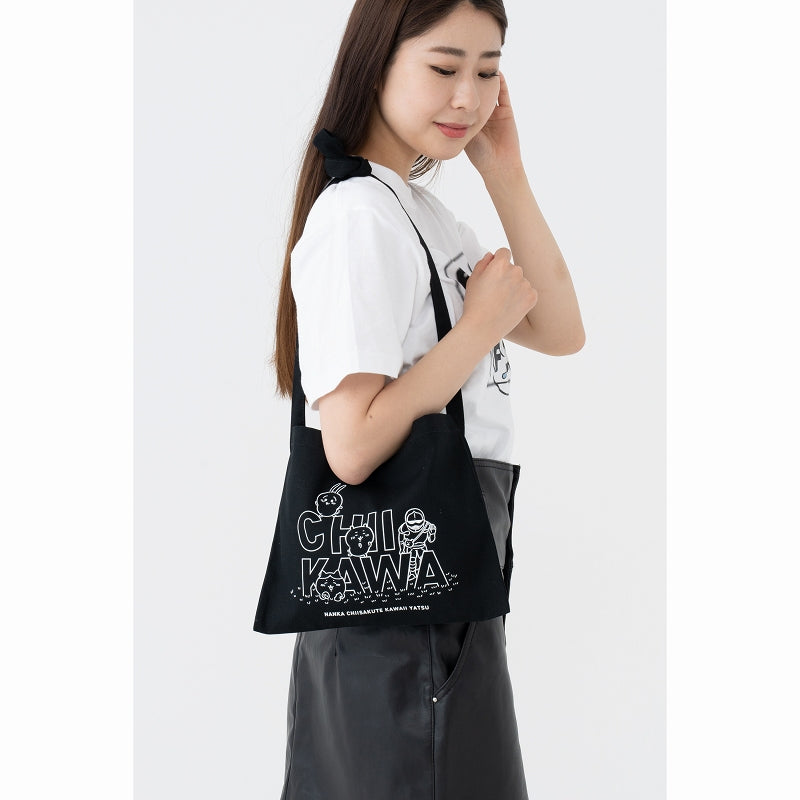 치이카와 캔버스 사코슈 집합 (블랙)