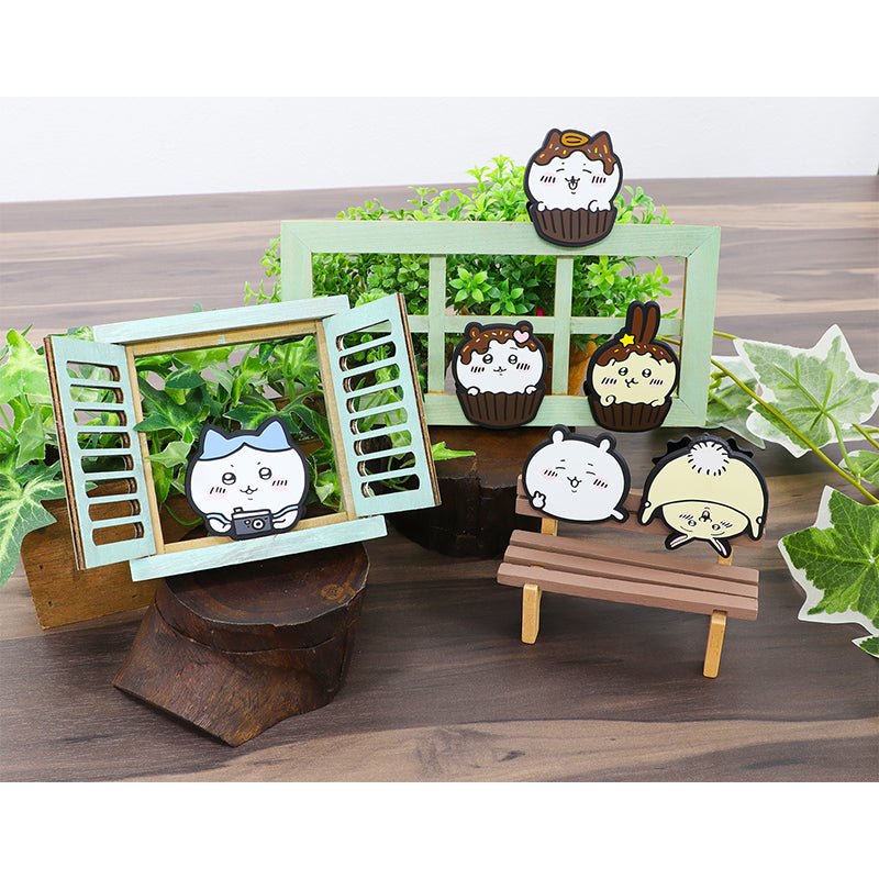 Chiikawa Rubber Clip 2 1 Box, 6 Pieces