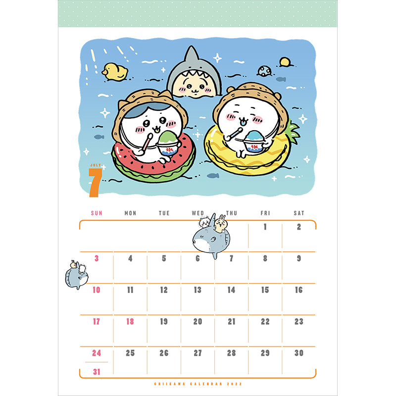 Chiikawa 2022 Calendar