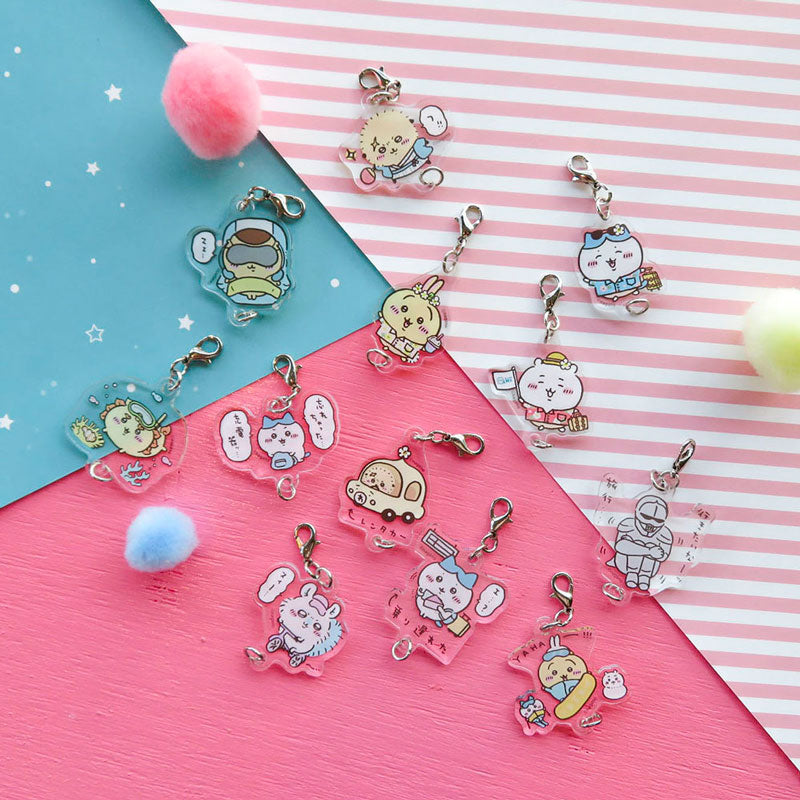 ちいかわ つながるアクリルチャームコレクション ちいかわ観光(全12種)【単品】【1会計 12個まで】