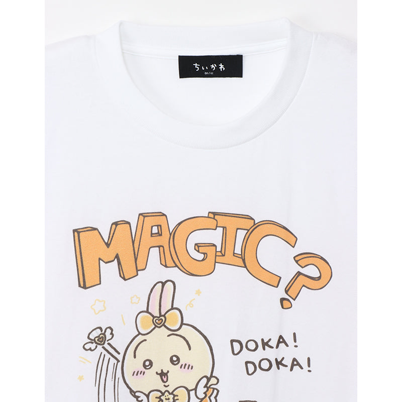 Magical Chiikawa Big T-Shirt Usagi MAGIC White