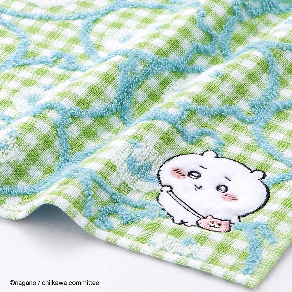 치이카와 타올 손수건 (포셰트 그린)