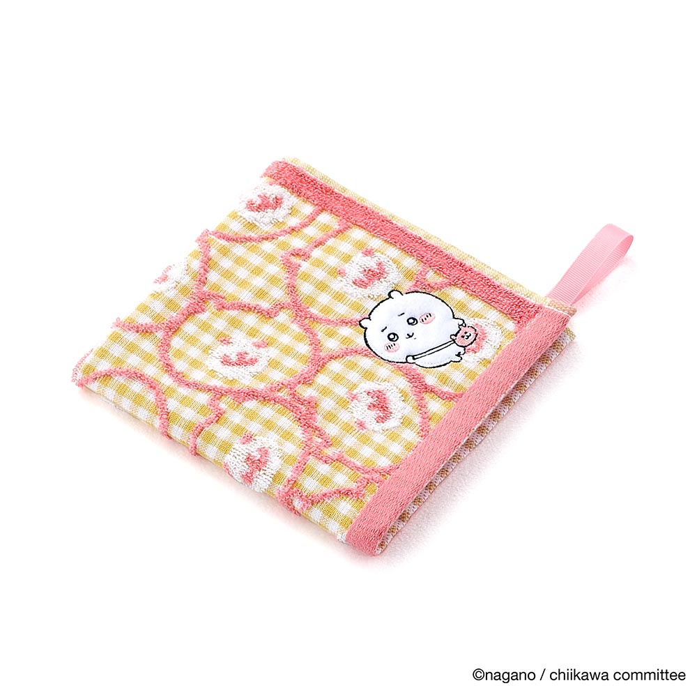 ちいかわ ウォッシュタオル(ポシェット イエロー)