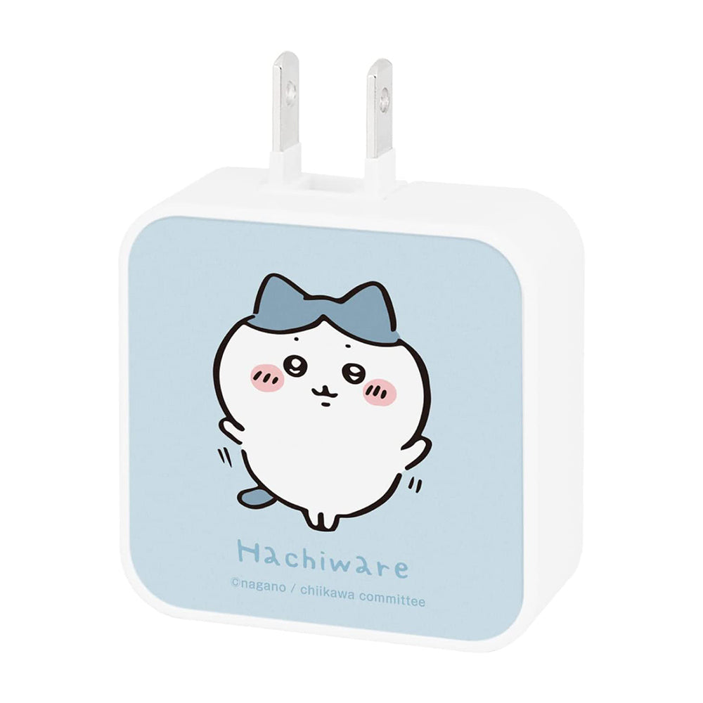 ちいかわ USB/USB Type-C ACアダプタ(ハチワレ)