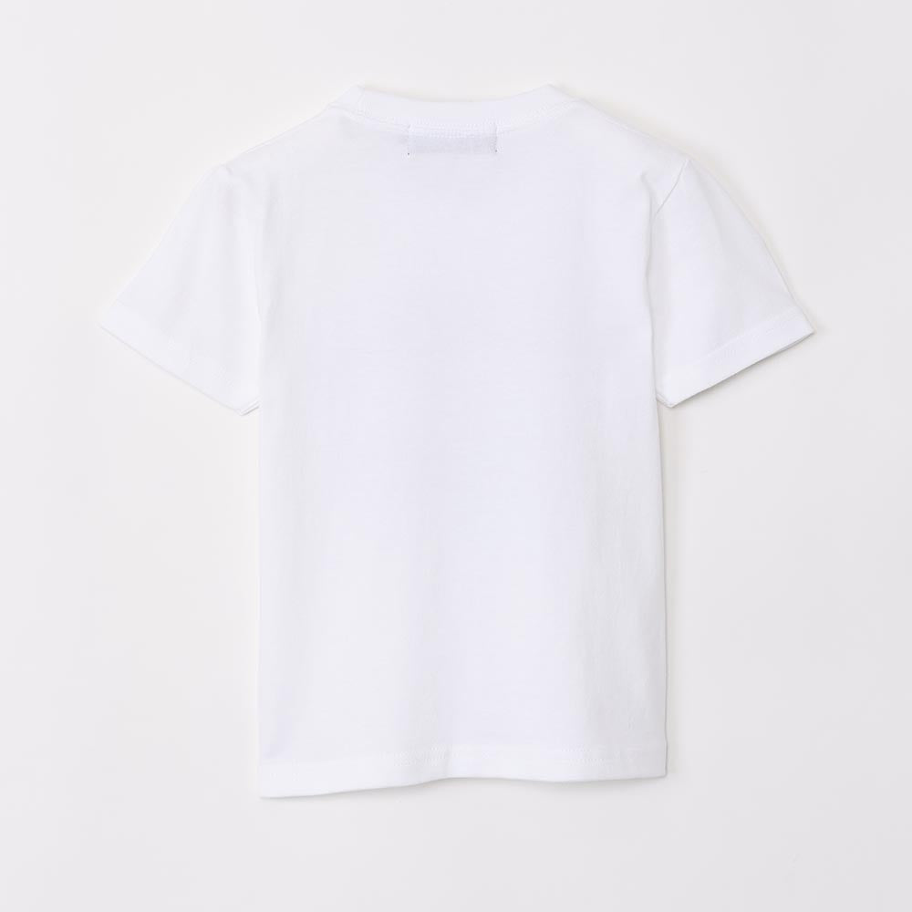 ちいかわ水族館 キッズTシャツ マンボウ ホワイト(カメミラー付)