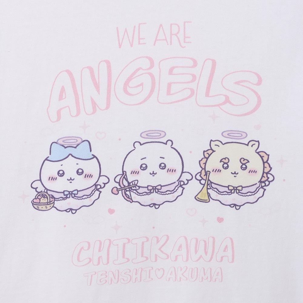 吉伊卡哇 天使?恶魔 T恤(WE ARE ANGELS 白色)