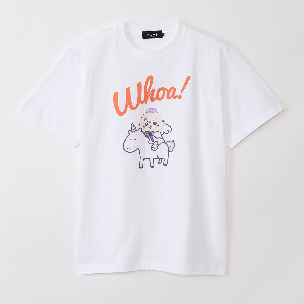 ちいかわ てんし♡あくま Tシャツ(ラッコと愛馬 ホワイト)