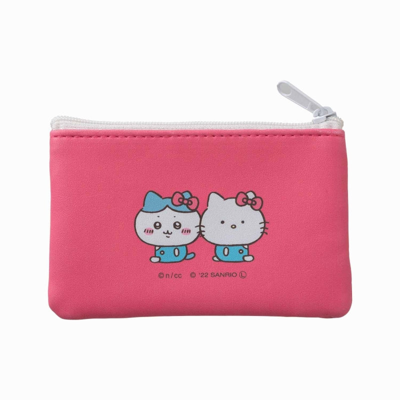 ちいかわ×サンリオキャラクターズ 2個セットポーチ(ハローキティ×ちいかわ)
