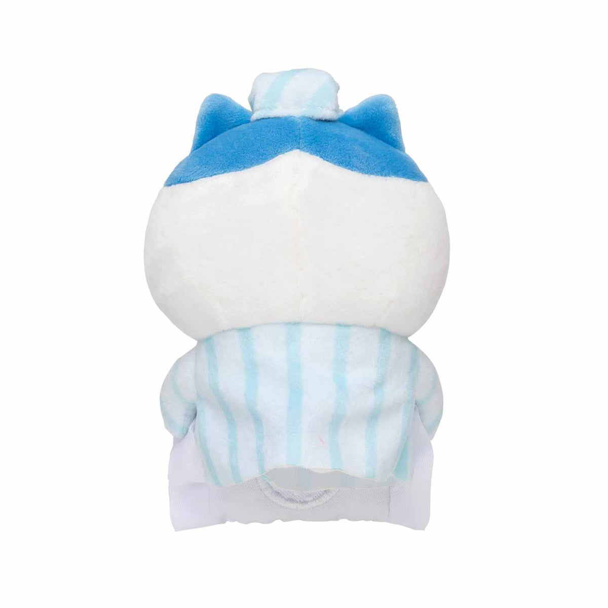 ちいかわ デスクトップから見守るひっかけぬいぐるみ(ねむいよハチワレ)