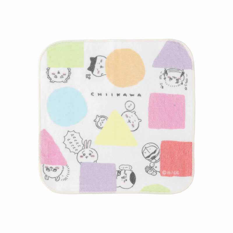 ちいかわ ひょっこりのぞくハンドタオル(みんなでひょっこり)