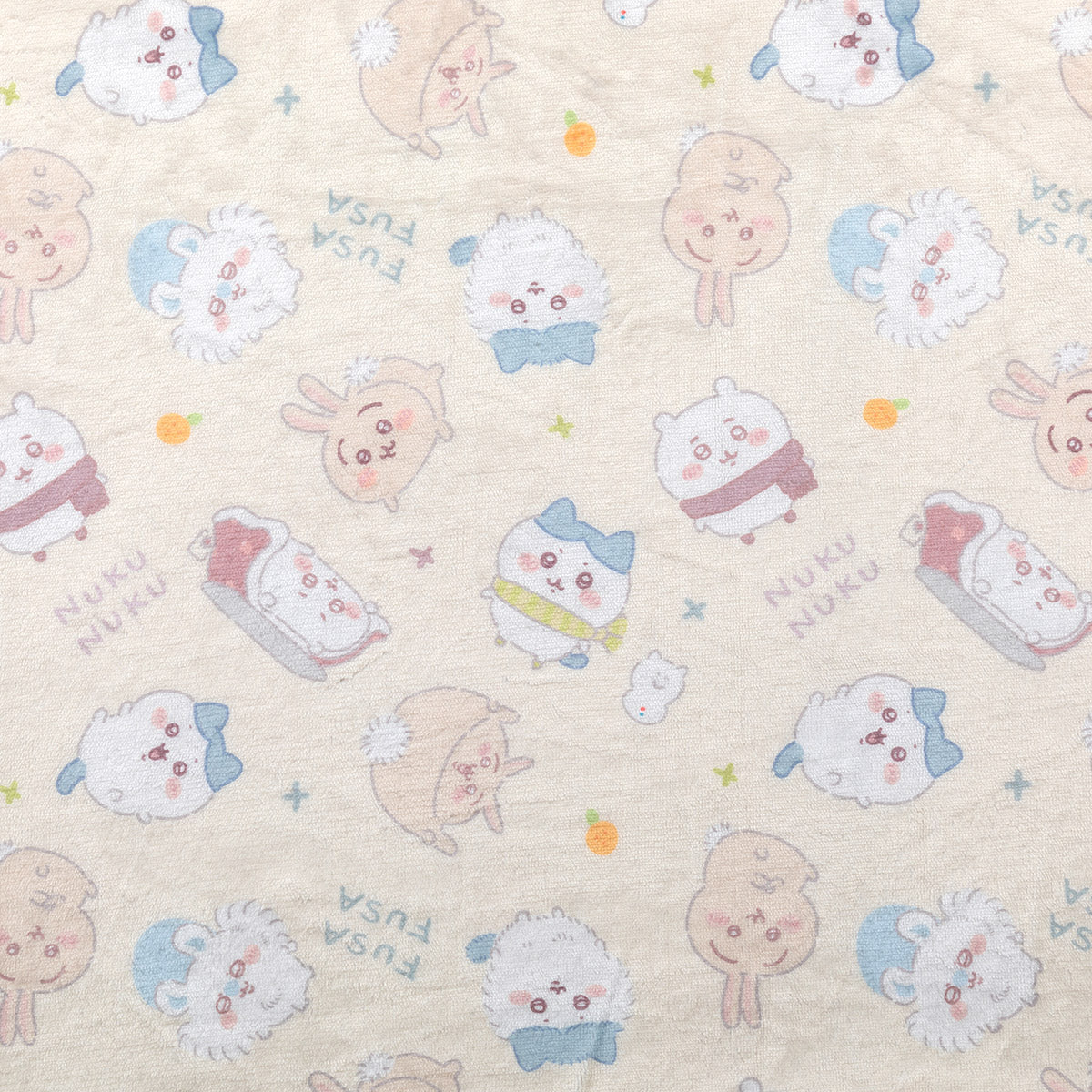 Chiikawa Large Warm Blanket (Ivory)