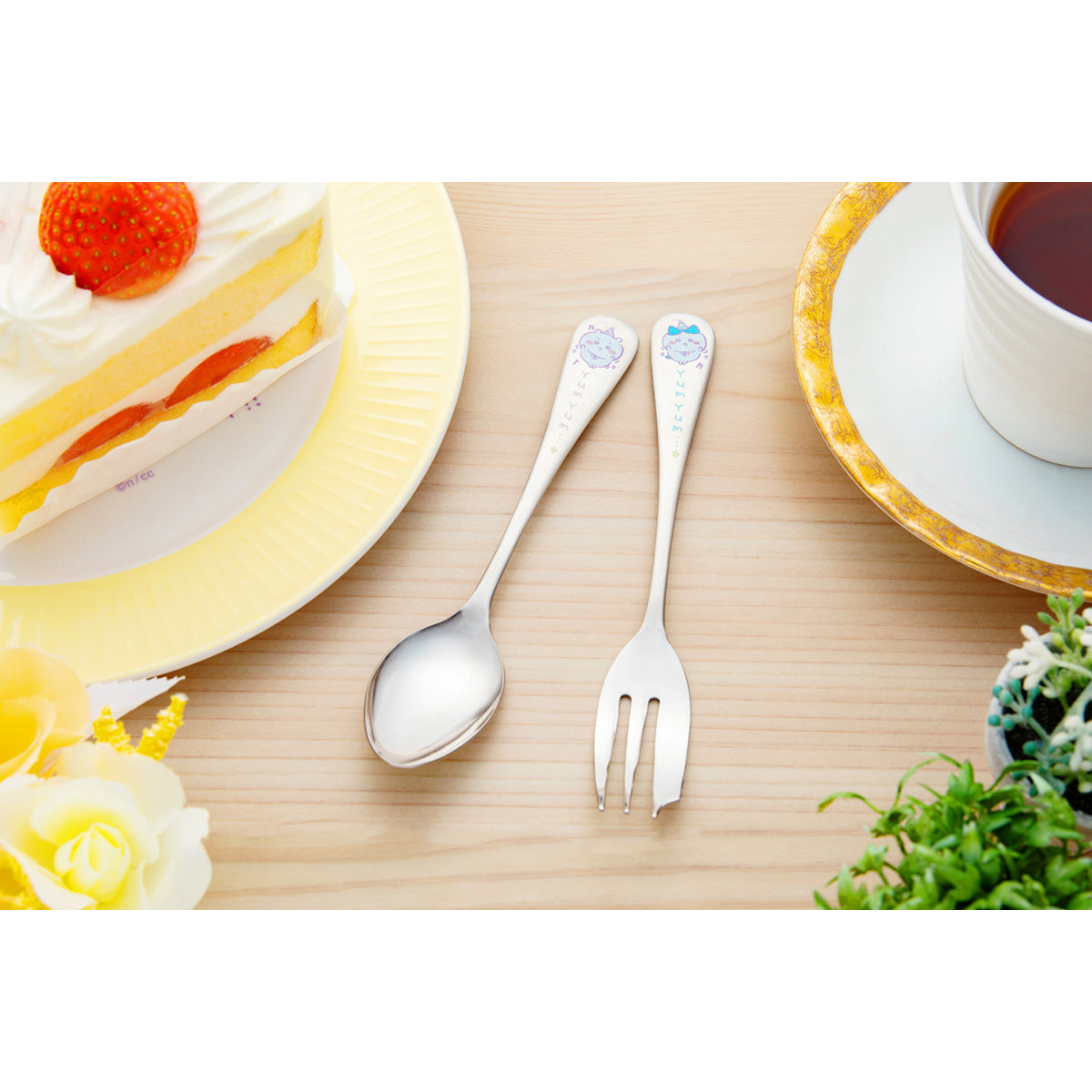 ちいかわ 甘いもの食べる?スプーン&フォークセット