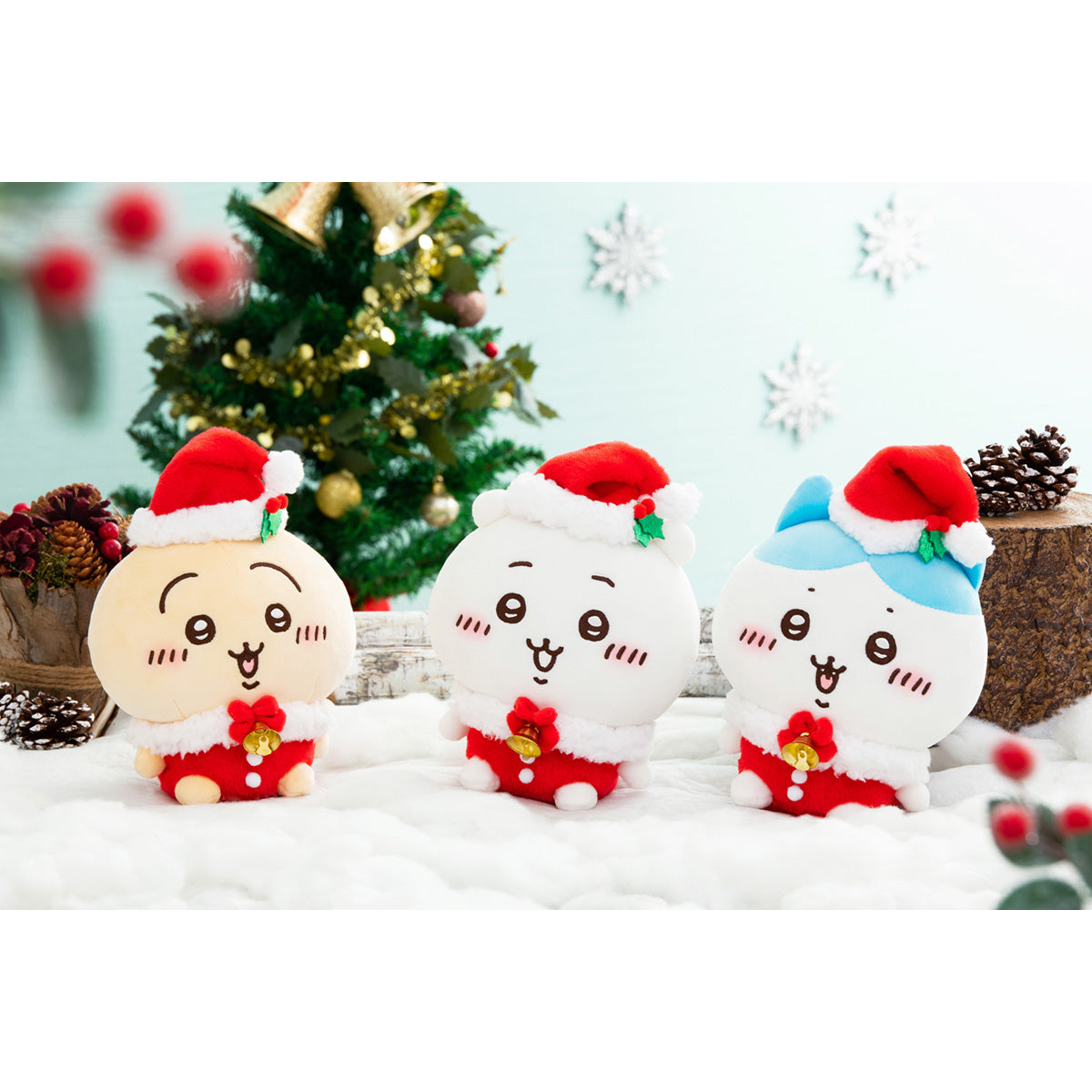 ちいかわ サンタさんだ!ぬいぐるみS(うさぎ)