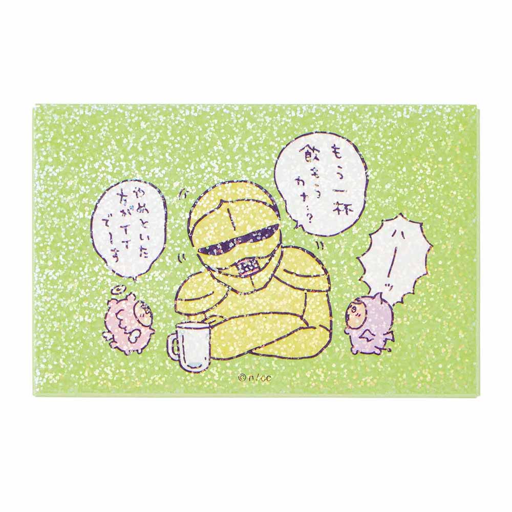 Chiikawa Angel & Demon Hologram Square Magnet (Should I have one more drink...?)