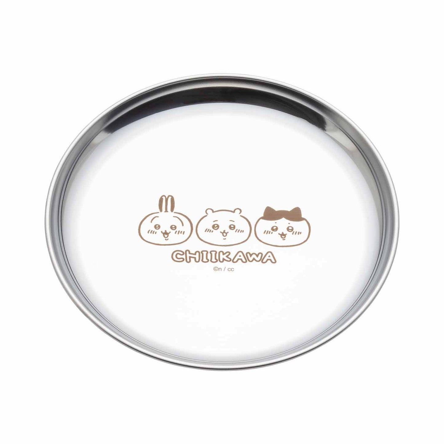 ちいかわ キャンプへGO! ステンレスプレート 18cm