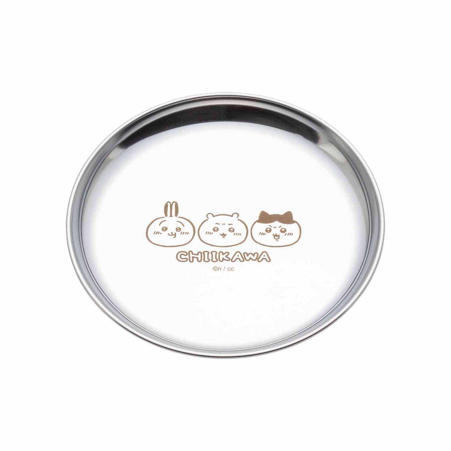 Chiikawa Go Camping! Stainless Plate (16 cm)