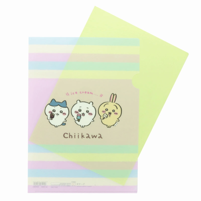 ちいかわ クリアファイルA4(アイスA)