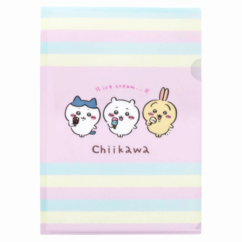 ちいかわ クリアファイルA4(アイスA)