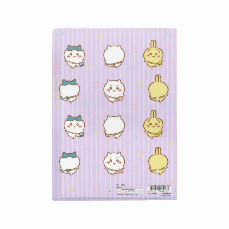 ちいかわ クリアファイルA5 3P(おでかけ)