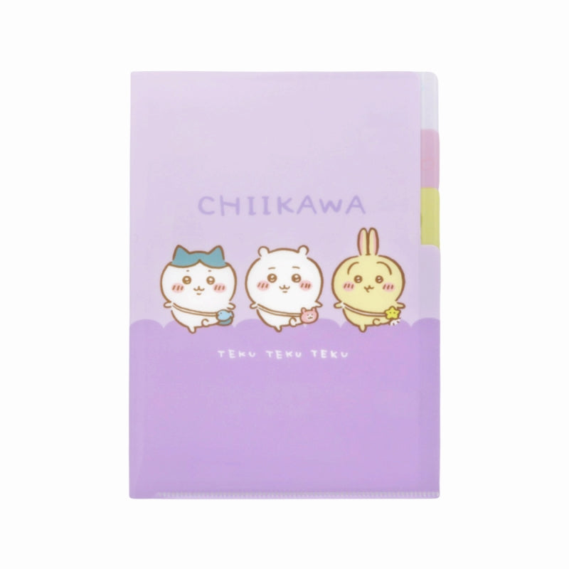 ちいかわ クリアファイルA5 3P(おでかけ)