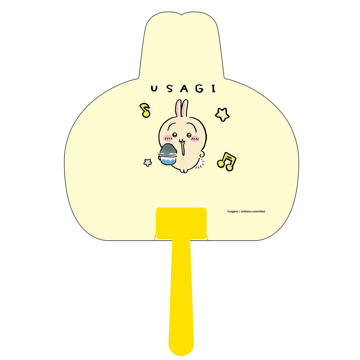 Chiikawa Die-Cut Uchiwa (Usagi 2)