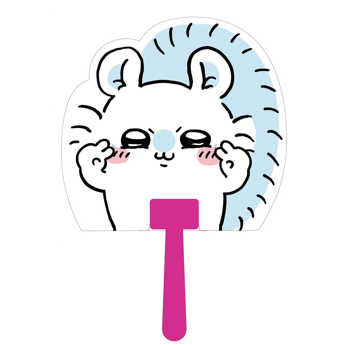 ちいかわ ダイカットうちわ(モモンガ)