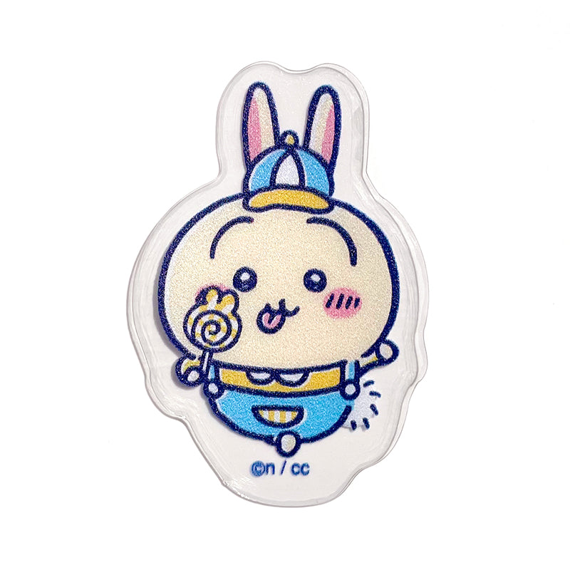 Chiikawa Exciting Amusement Park Die-cut Glass Sheet A9 (Usagi Main)