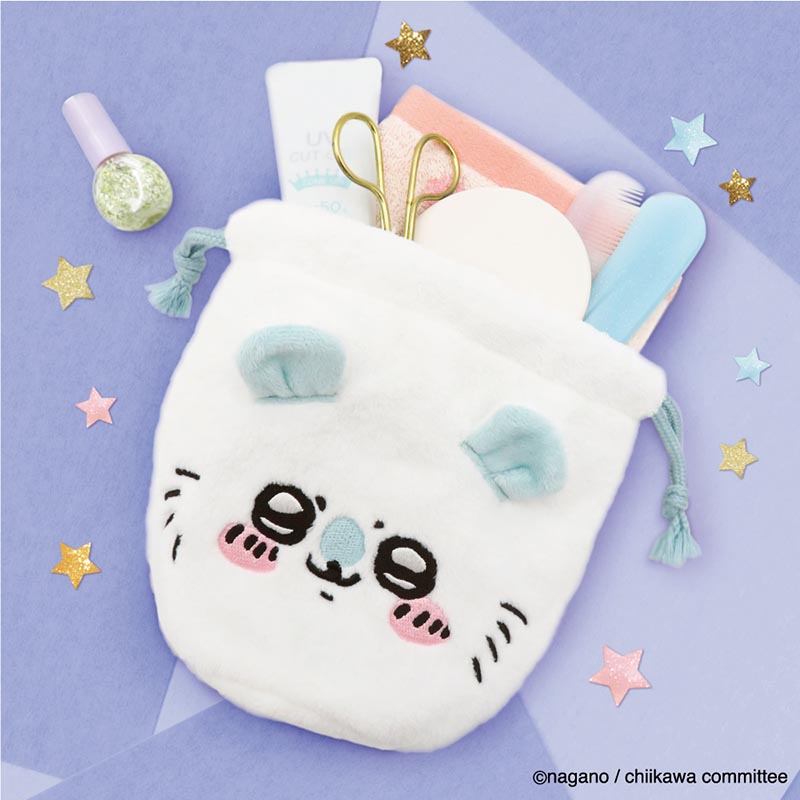 ちいかわ フェイス巾着(モモンガ)