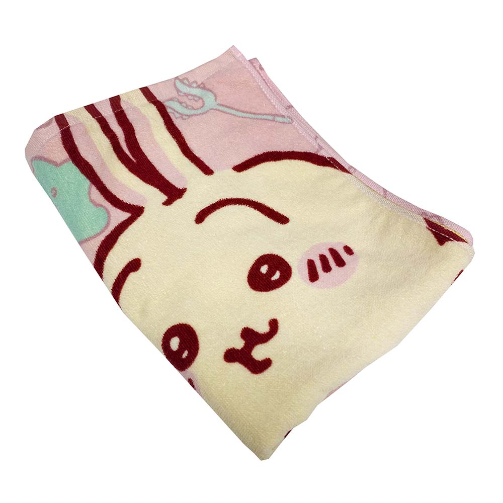 ちいかわ ジュニアバス用バスタオル(るんるんちいかわ)