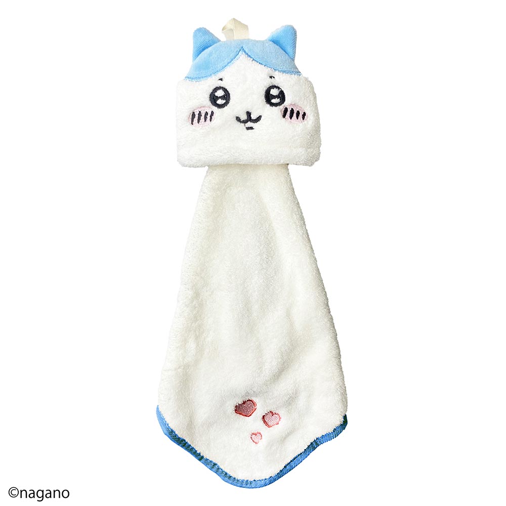 ちいかわ マスコットマイクロループタオル(ハチワレ)