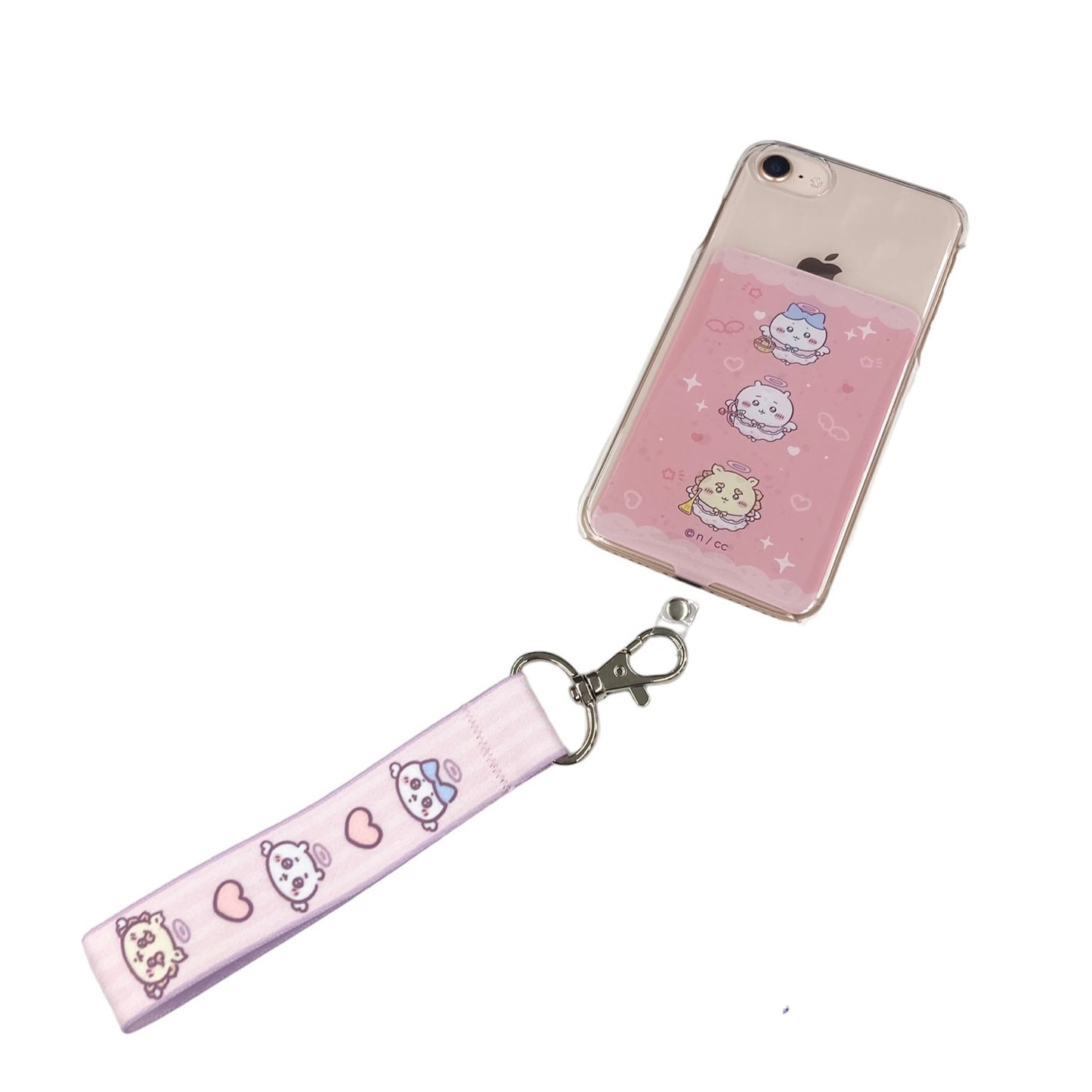 ちいかわ てんし♡あくま フォンタブ&ハンドストラップ(てんし)