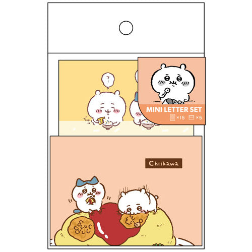 치이카와 미니 레터 세트 모그모그