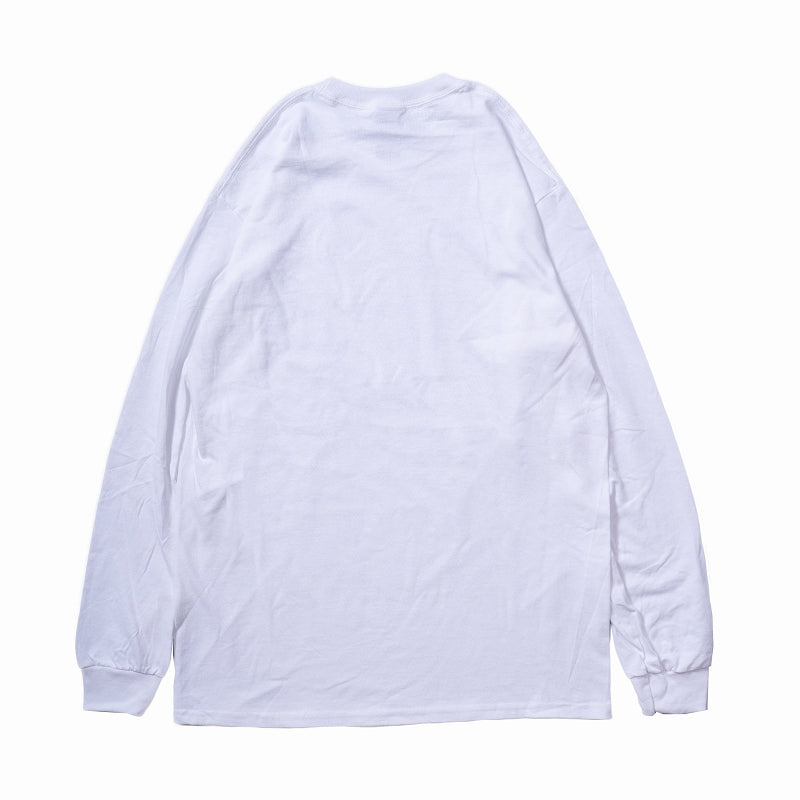 ちいかわ FACE L/S Tシャツ ホワイト