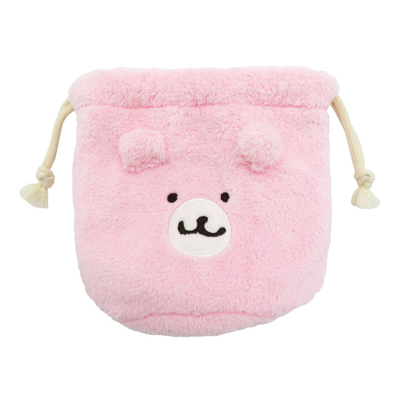ちいかわ フェイス巾着(くまさんポシェット)