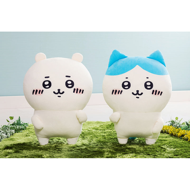 【予約終了】ちいかわ 討伐棒をもった特大ぬいぐるみ(ちいかわ+ハチワレ)【2体セット】(二次受注)※特典缶バッジなし/2倍送料【8月上旬より順次発送予定】【クレジットカード決済のみ可】【他の予約商品・通常商品と同時購入・配送希望日指定不可】【キャンペーン対象外】