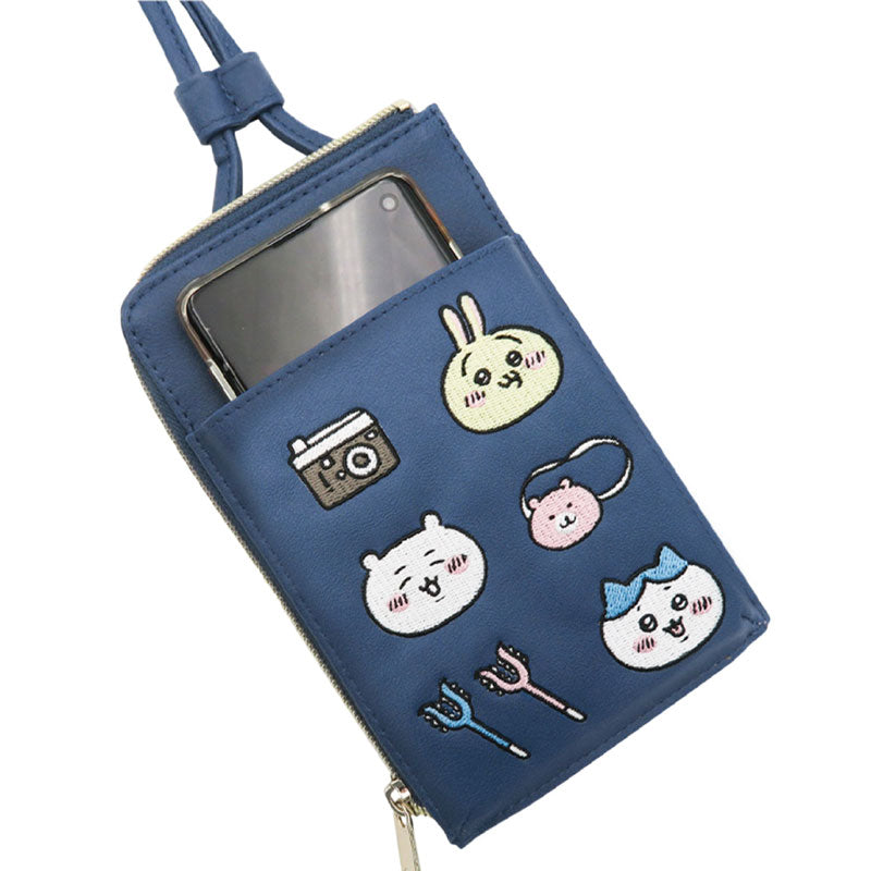 ちいかわ スマホショルダーポーチ(NV)