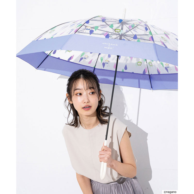 치이카와 비닐 우산 (레인코트 패턴)
