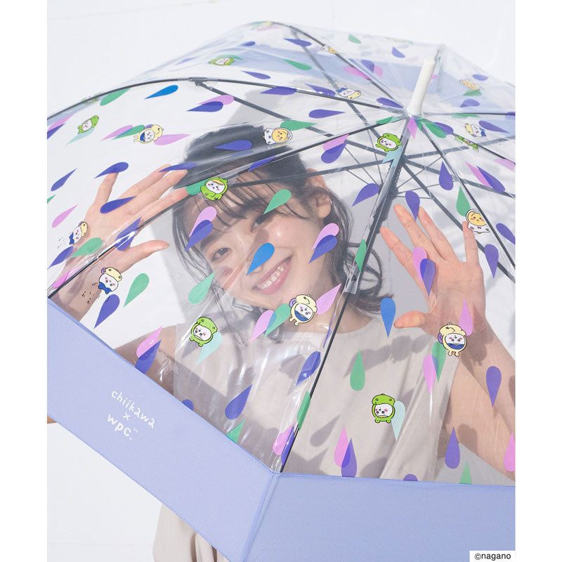 치이카와 비닐 우산 (레인코트 패턴)