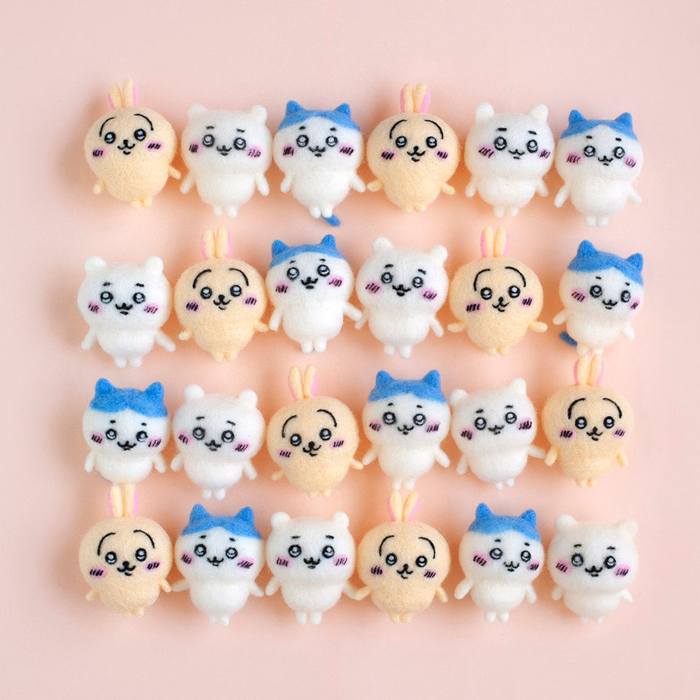 ちいかわ ニードルフェルトでつくるちいかわ(ハチワレ)