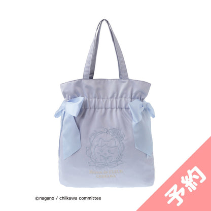 【预订】吉伊卡哇 Maison de FLEUR 刺绣双蝴蝶结托特包（哈奇喵）【2025年3月中旬起依次发货（若延期发货也不可取消）】【不可与普通商品同时购买、不可指定配送日期】【不参与促销活动】