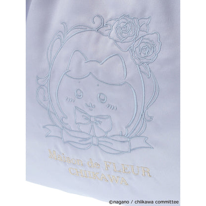 【预订】吉伊卡哇 Maison de FLEUR 刺绣双蝴蝶结托特包（哈奇喵）【2025年3月中旬起依次发货（若延期发货也不可取消）】【不可与普通商品同时购买、不可指定配送日期】【不参与促销活动】
